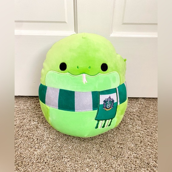 Squishmallows Harry Potter Slytherin Snake Plush - Picture 1 of 9